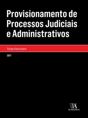 cover image of Provisionamento de Processos Judiciais e Administrativos